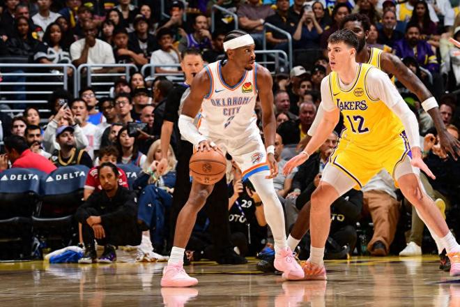 雷霆大胜残阵湖人豪取6连胜